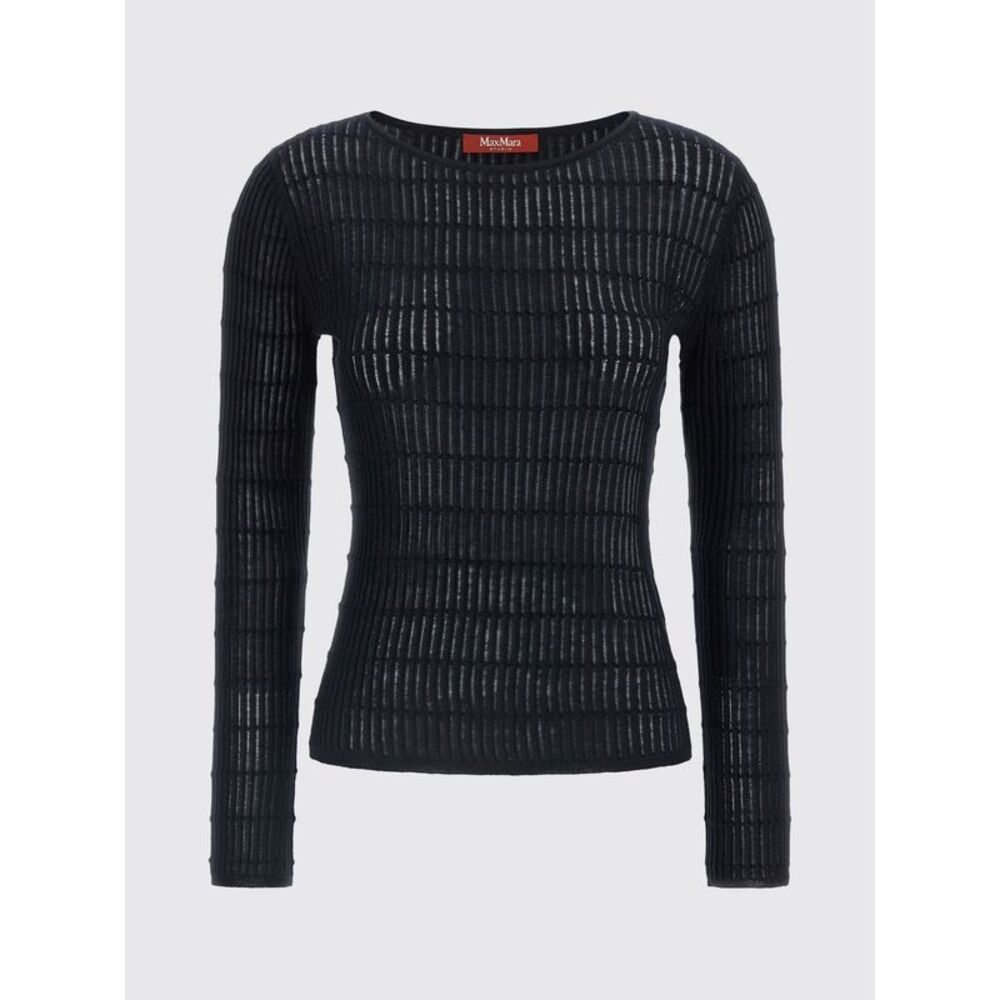 Max Mara Studio Sweater Woman Black